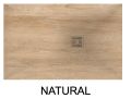 Receveur de douche, impression digitale, effet bois - imaZine WOOD