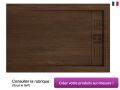 Receveur de douche, caniveau, effet bois - EVO WOOD