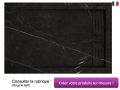 Receveur de douche, caniveau, effet marbre - EVO marbre