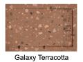 Douchebak, goot, terrazzo-effect - EVO terrazzo