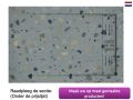 Douchebak, goot, terrazzo-effect - EVO terrazzo