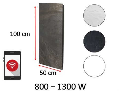 Radiateur design, lectrique,  accumulateur de chaleur - STONEHENGE WIFI Vertical