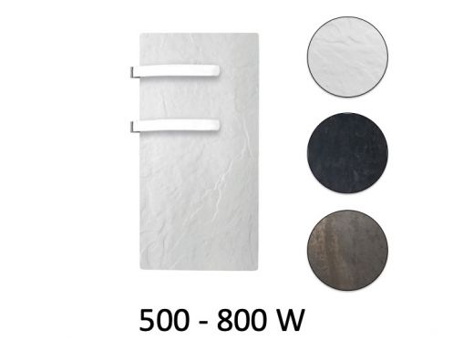 Design handdoekdroger, elektrisch, met warmteaccumulator - STONEHENGE slim