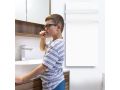 Designer towel dryer, electric, with heat accumulator - STONEHENGE SQUARE