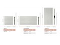 Radiateur design, lectrique,  accumulateur de chaleur - STONEHENGE Vertical