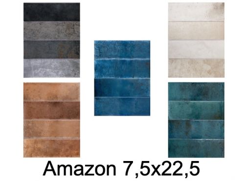 Amazon 7,5x22,5 cm - Vægfliser, design