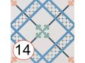 HABANA DECOR 20x20 cm - Carrelage sol et mur, style carreaux ciment