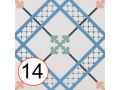 HABANA DECOR 20x20 cm - Vloer- en wandtegels, cementtegelstijl