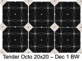 temp => OCTAGON 20 x 20 cm - Płytki podłogowe, ośmiokątne z taco