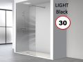 Douchescherm, 6 mm vast glas - OV2006