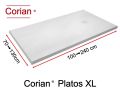 Brodzik Corian, bardzo pÅ‚aska - PLATOS CORIAN