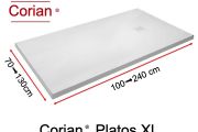 Receveur de douche, en Corian ® - PLATOS XL