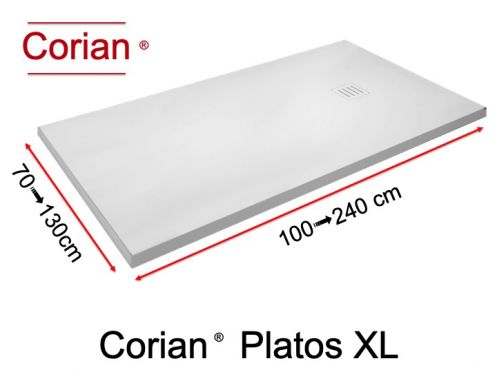 Brusebakke, i Corian ® - PLATOS XL