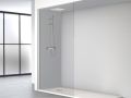 Paroi de douche fixe, du sol au plafond, sur mesure - OT 2016