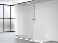 Paroi de douche fixe, du sol au plafond, sur mesure - OL 2015