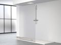 Paroi de douche fixe, du sol au plafond, sur mesure - OL 2015