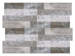 Ordino Grey 8 x 44.2 cm - Wandtegels, natuursteeneffect