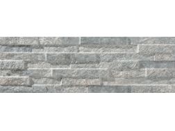 Brickstone Grey 16.3 x 51.7 cm - Carrelage mural effet parement pierre
