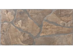 Juno Brown 45 x 90 cm - Carrelage mural effet parement pierre