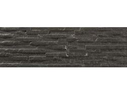 Centenar Black 17 x 52 cm - Carrelage mural effet parement pierre