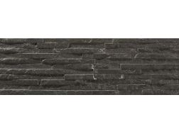 Centenar Black 17 x 52 cm - Wandtegels, natuursteeneffect