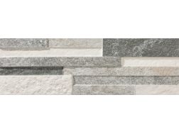 Tikal Grey 17 x 52 cm - Wandtegels, natuursteeneffect