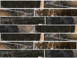 Bosco Negro 10 x 60 cm - VÃ¦gfliser, stenvendt effekt