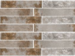 Bosco Gris 10 x 60 cm - Carrelage mural effet parement pierre