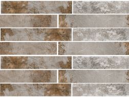 Bosco Gris 10 x 60 cm - Wandtegels, natuursteeneffect