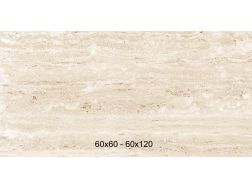 Travertino Beige 60x60, 60x120 cm - Carrelage effet marbre