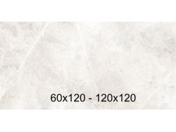 Gauguin Blanco 60x120, 120x120 cm - Carrelage effet marbre