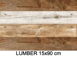 LUMBER - Carrelage à l'aspect parquet bois