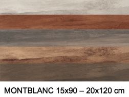 MONTBLANC - Carrelage à l'aspect parquet bois