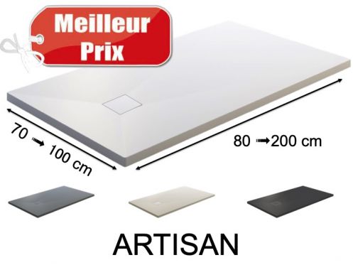 Receveur de douche, extra plat - ARTISAN