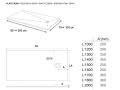 Receveur de douche recoupable italienne resine extra plat - ARTISAN