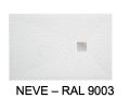 Receveur douche, de grande taille, en rsine minrale - VERONE 140