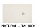 Receveur douche, de grande taille, en rsine minrale - VERONE 140