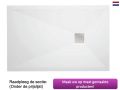 Douchebak, hars gladde afwerking - VERONA SOFT