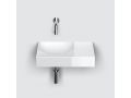 -20__percent__ Lave mains, 38x19 cm, plage  droite, robinetterie mural - VALE 38