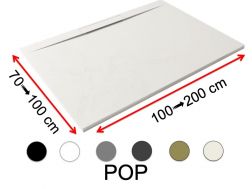 Receveur de douche, caniveau frontal - POP 180