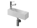 Lave-mains, 15x42 cm, robinetterie  gauche - RECTO 42 B