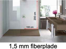 VÃ¦gpanel, i glasfiber, tykkelse 1,5 mm - LAMINOVA