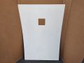 Plaque de rparation, pour receveur de douche,  carreler ou en rsine - BANENOVA