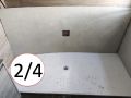 Plaque de rparation, pour receveur de douche,  carreler ou en rsine - BANENOVA