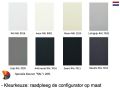 Douchebakken, 130 cm, AcrystoneÂ®-hars - EVEREST Colors 130