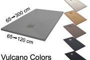 Receveurs de douche, résine Acrystone® - VULCANO Colors 175