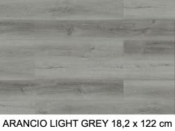 ARANCIO LIGHT GREY 18,2 x 122 cm - Lame PVC style parquet clipsable 5,5 mm