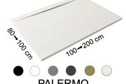 Receveur de douche, caniveau frontal - PALERMO 180