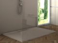 Receveur de douche, caniveau frontal - PALERMO 190