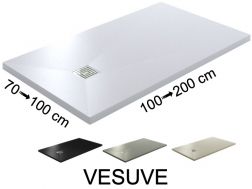 Receveurs de douche, extra plat, antidérapant - VESUVE 125